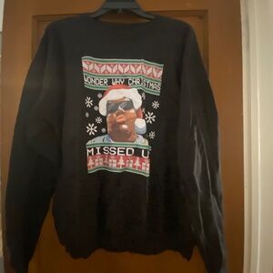 Notorious BIG Biggy Smalls Christmas sweatshirt